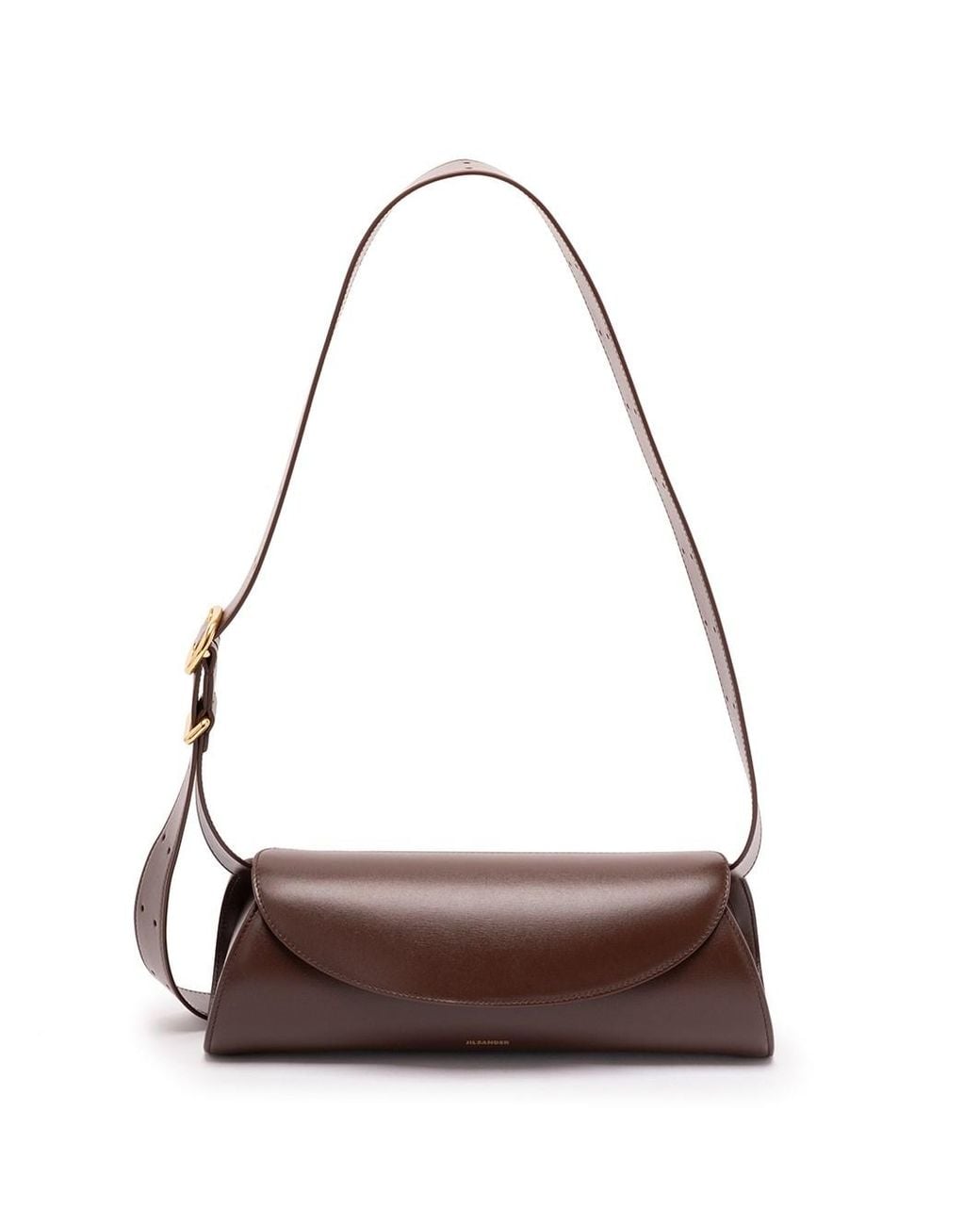 Jil Sander Black 'Cannolo' Small Bag
