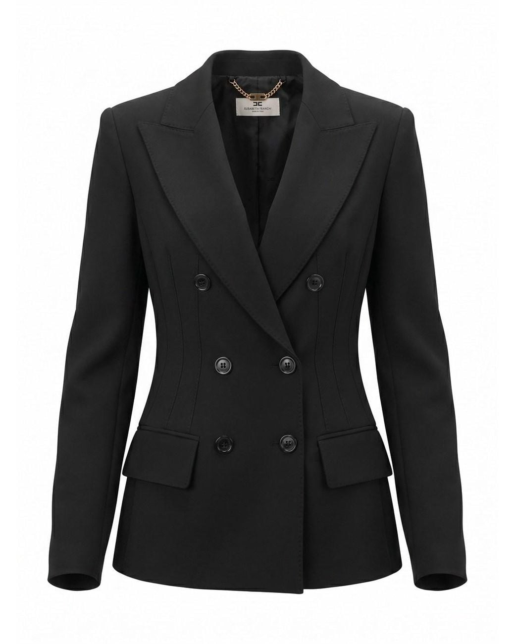 Elisabetta Franchi Black Jacket