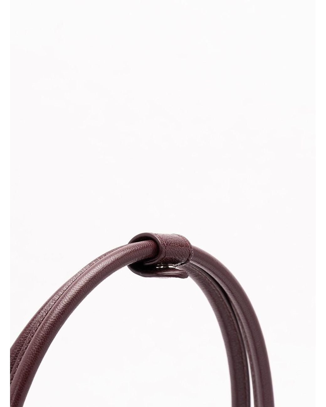 'Le Teckel Flap' Medium Bag di Alaïa in Purple