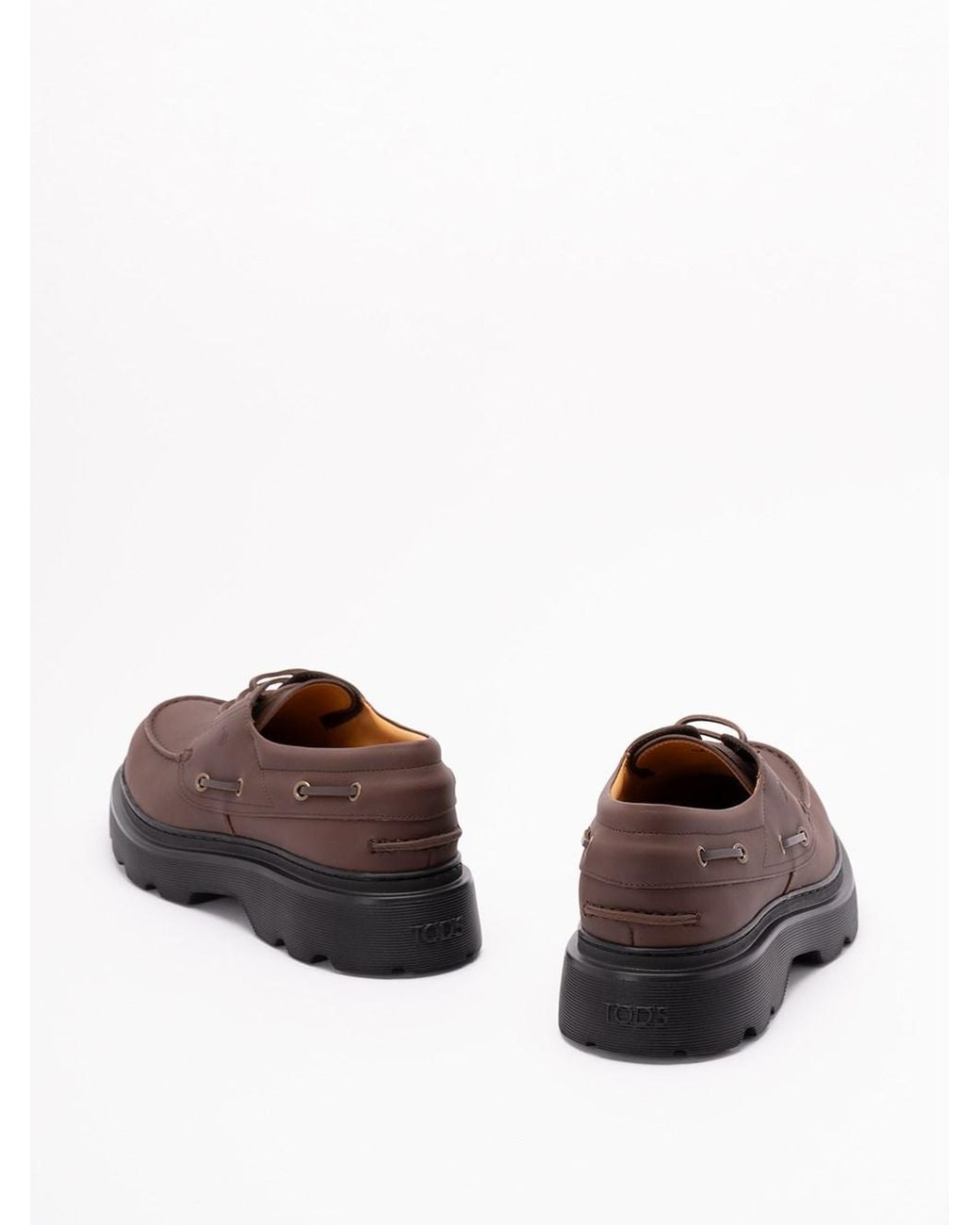 Tod's Brown Lace-Ups for men