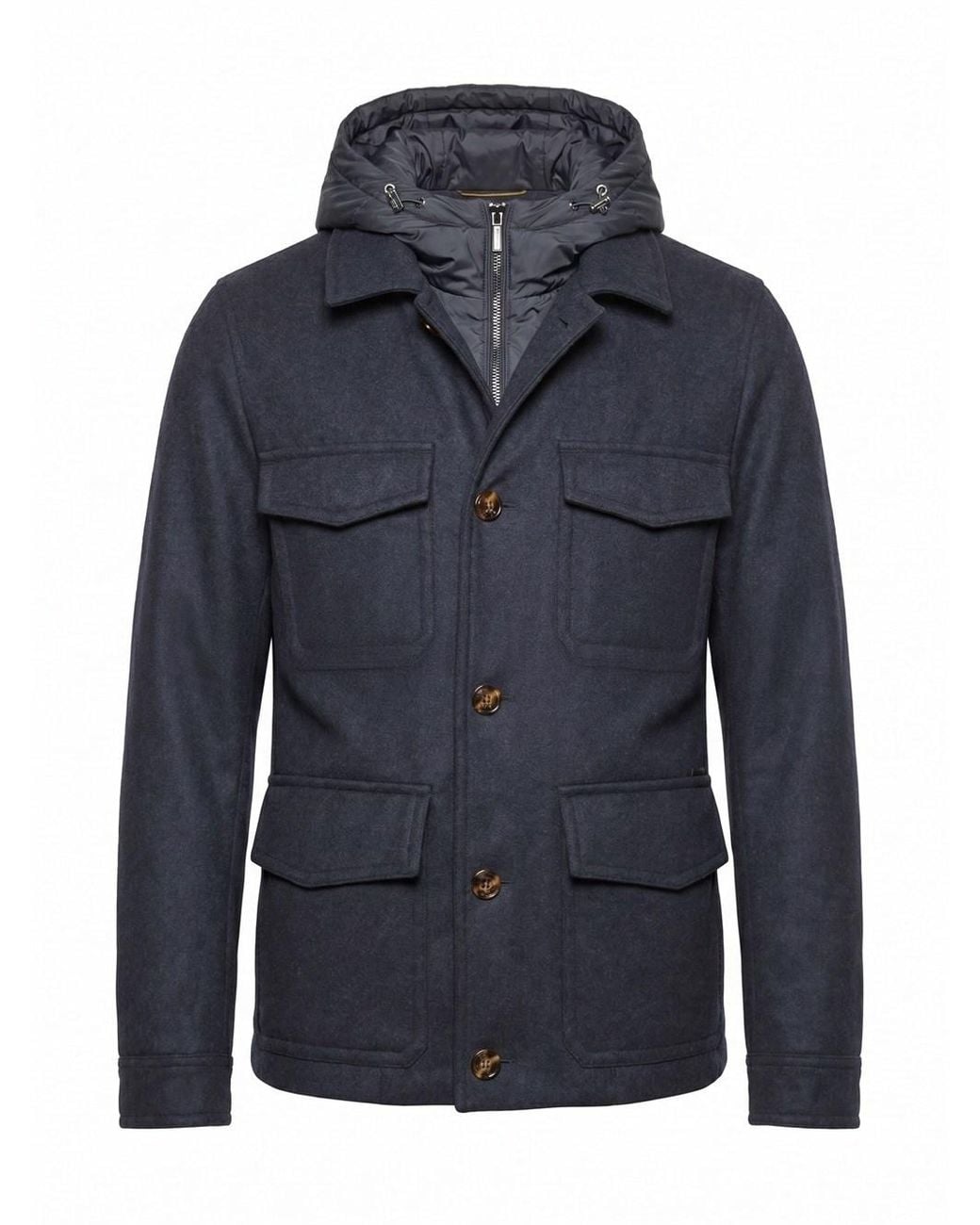 Moorer Blue 'Monti' Jacket for men