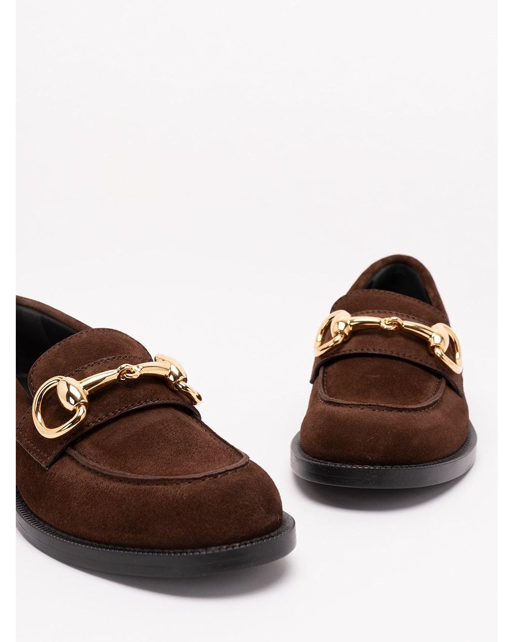 Gucci White Boulevard Loafers