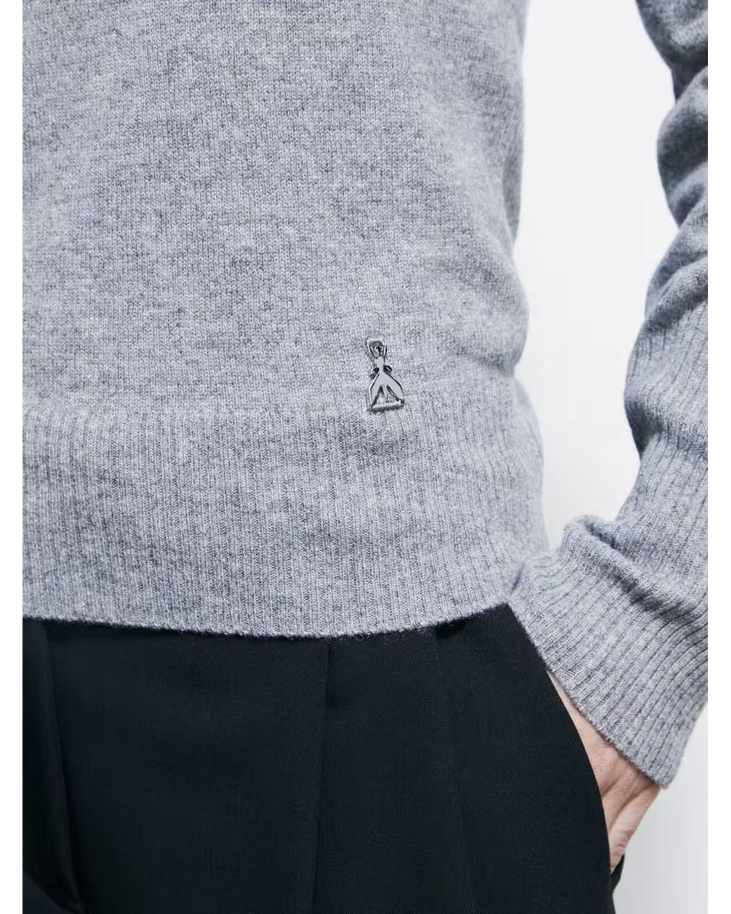 Patrizia Pepe Gray Sweater