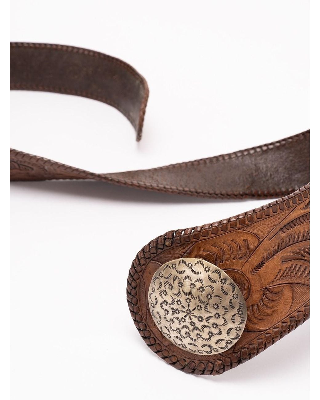 Ralph Lauren Brown Leather Belt