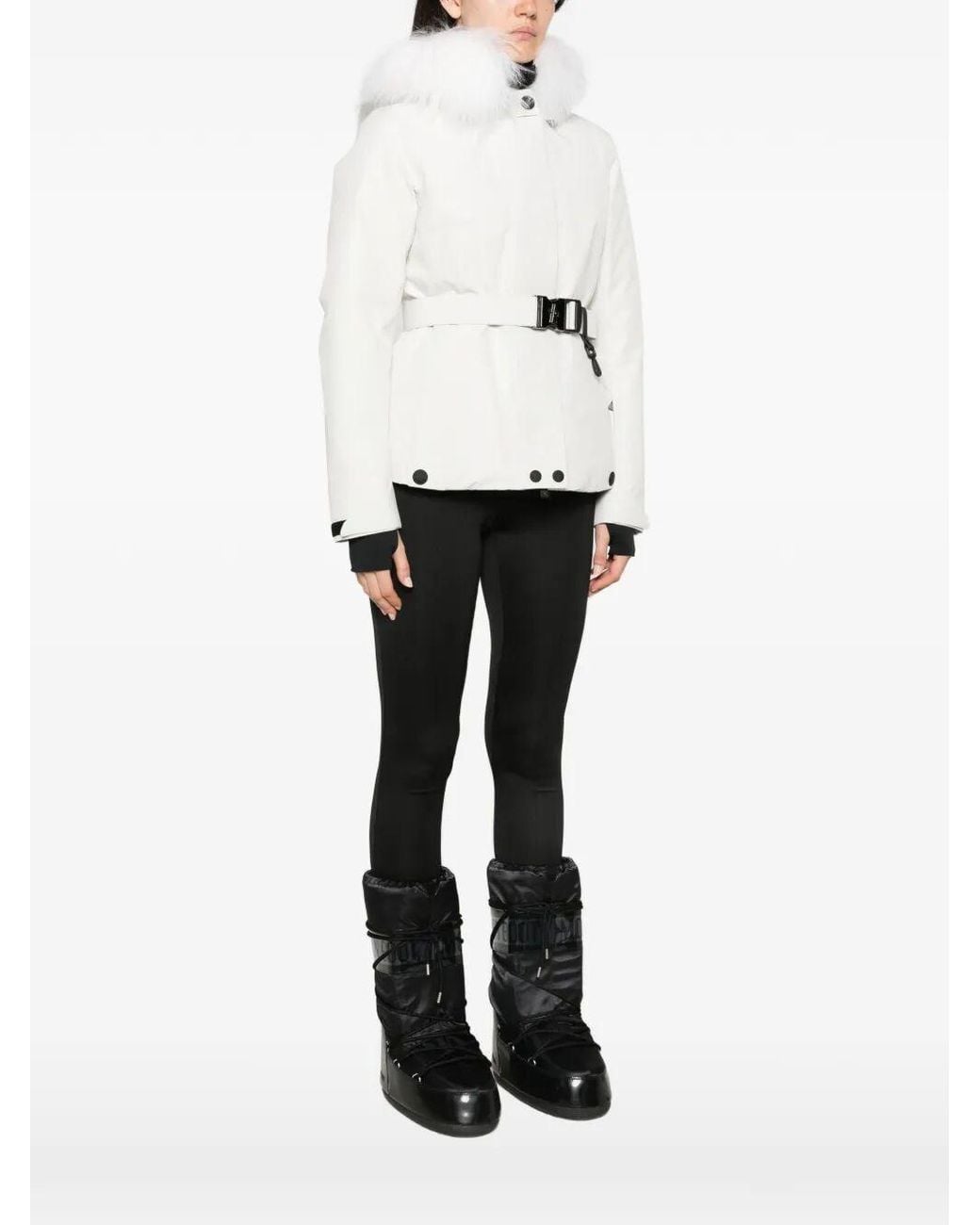 Moncler White 'Laplance' Jacket