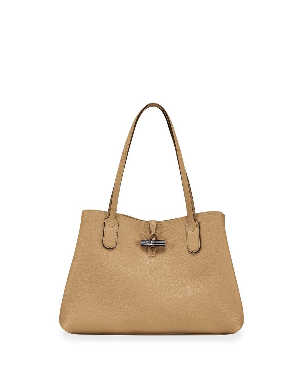 Longchamp `roseau Essential` Shoulder Bag in Natural