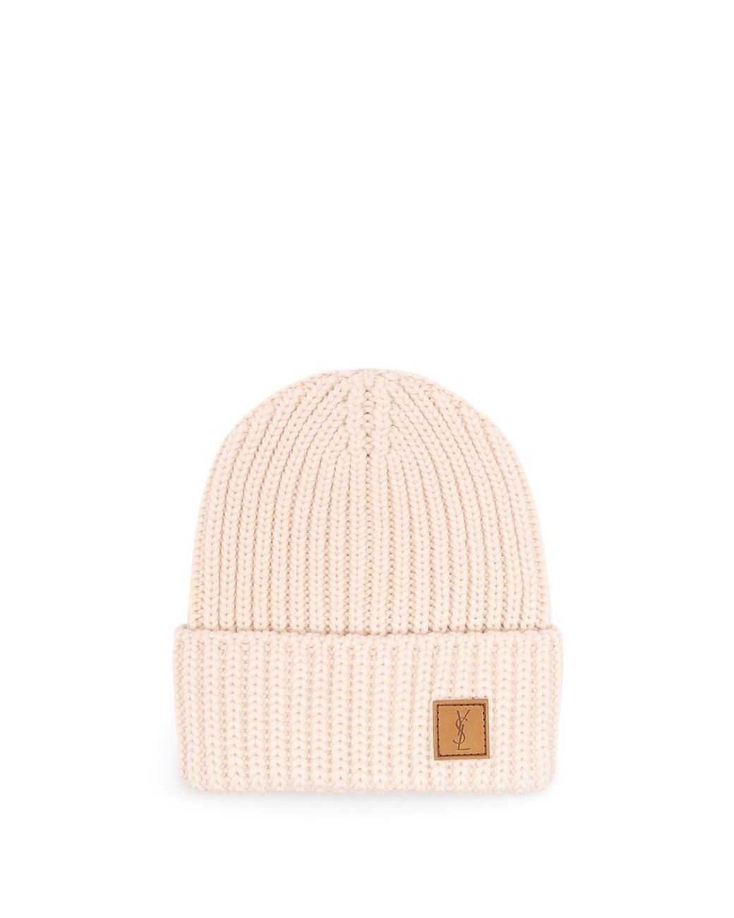 Saint Laurent Pink Beanie