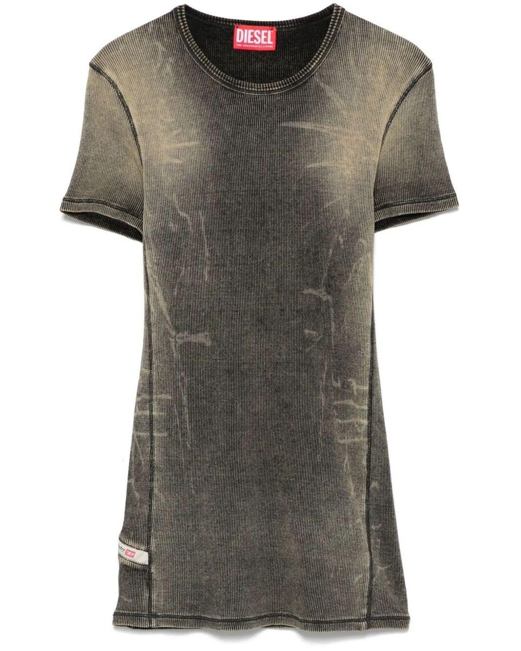 【送料&関税込】Diesel Top T-hans-a DIESEL 'T-Hans' T-Shirt in Gray | Lyst