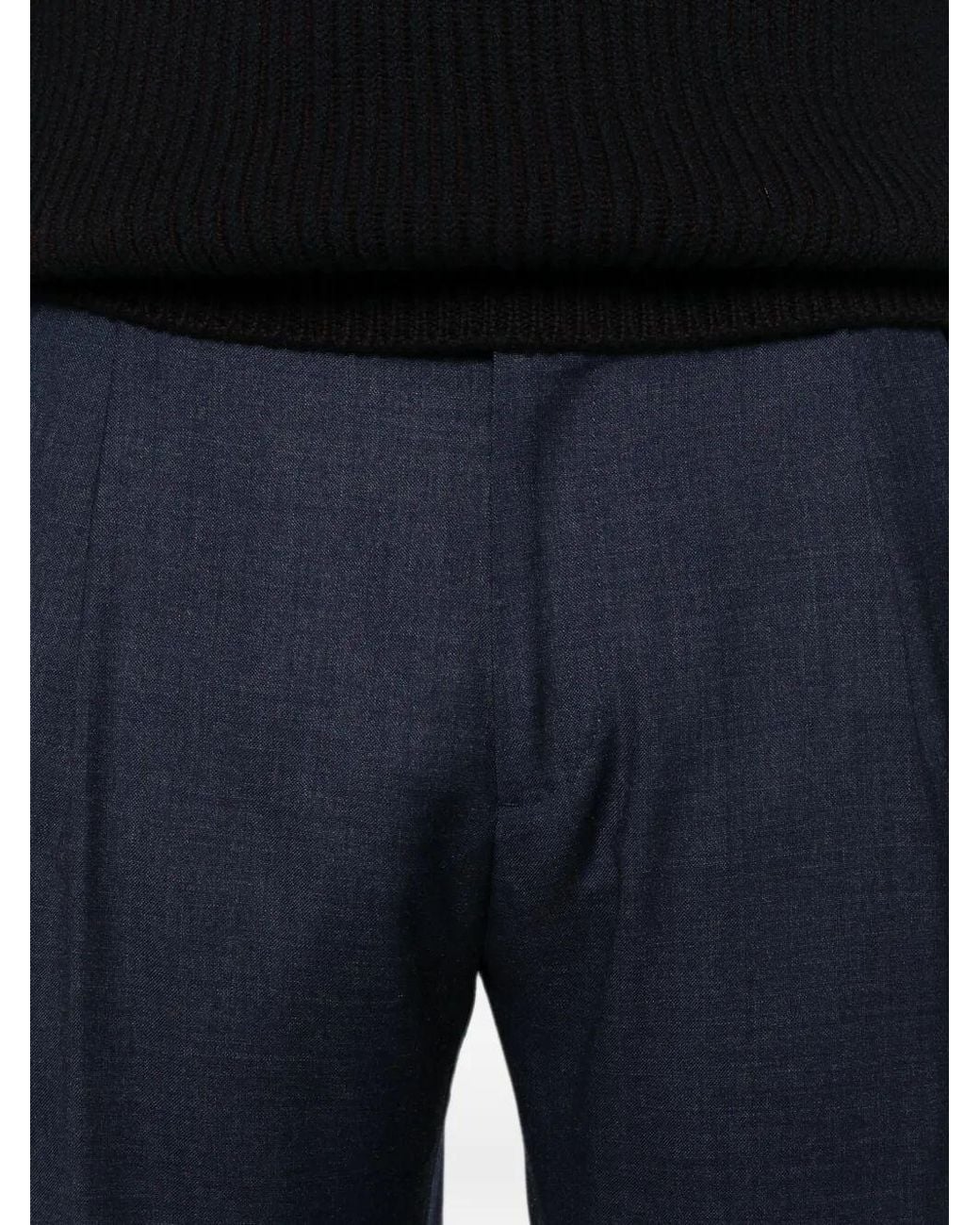 Berwich Blue Pants for men