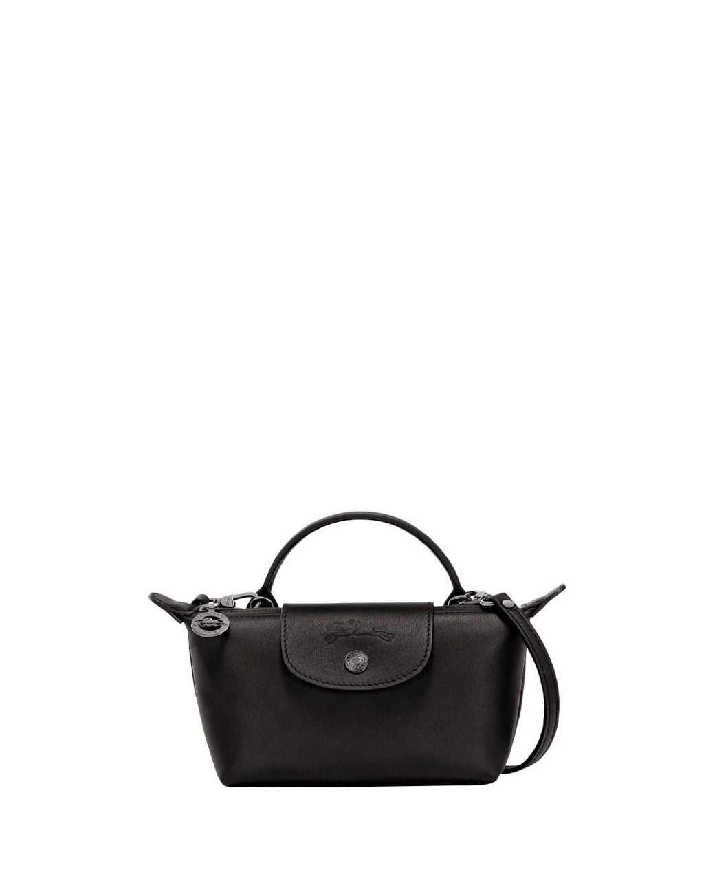 Longchamp Black Le Pliage Xtra Extra Small Pouch