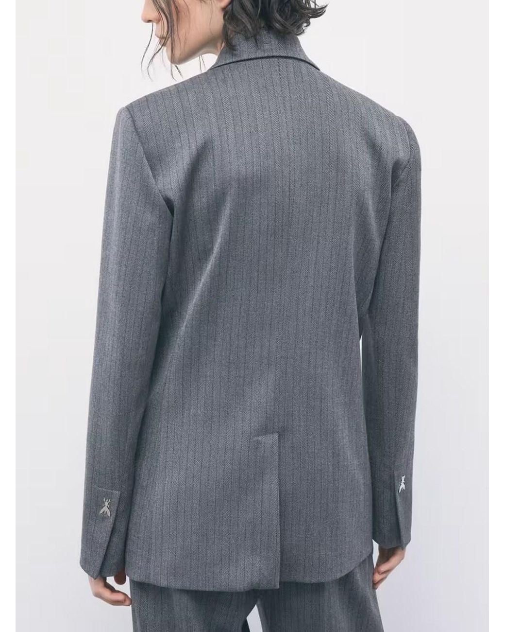Patrizia Pepe Gray Jacket