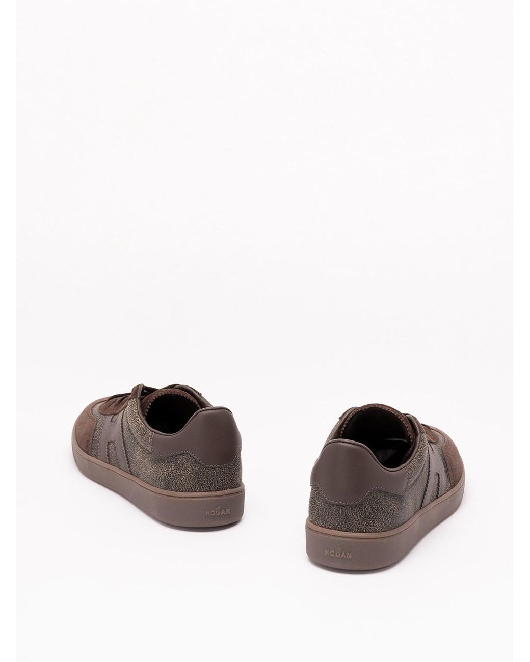 Hogan Brown Cool Sneakers for men
