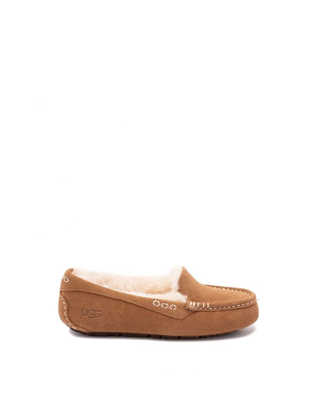 Ugg White Ansley Slippers