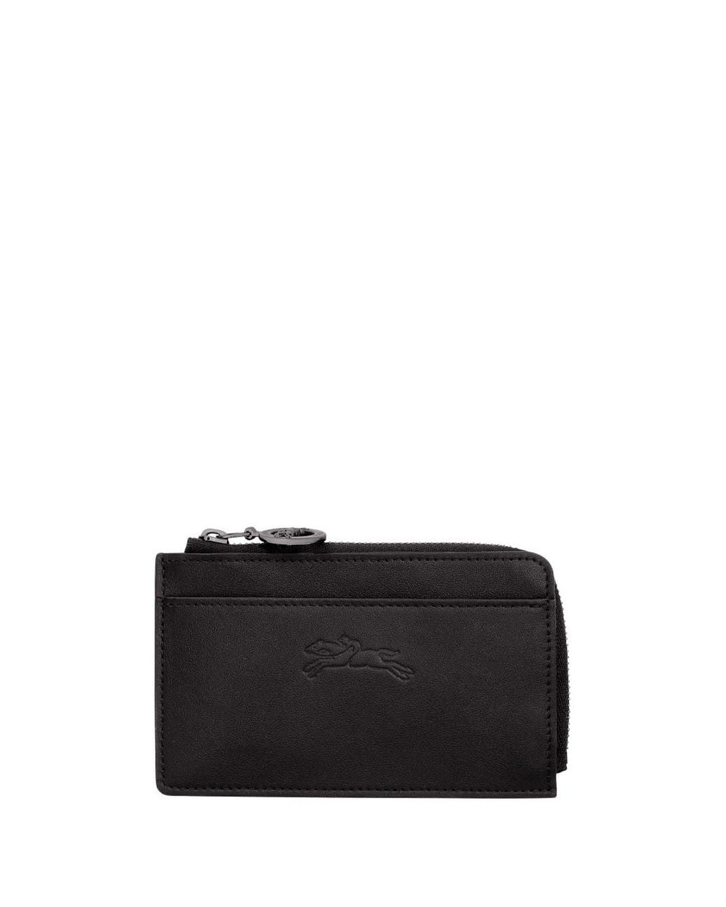 Longchamp Black 'Le Pliage Xtra' Card Holder