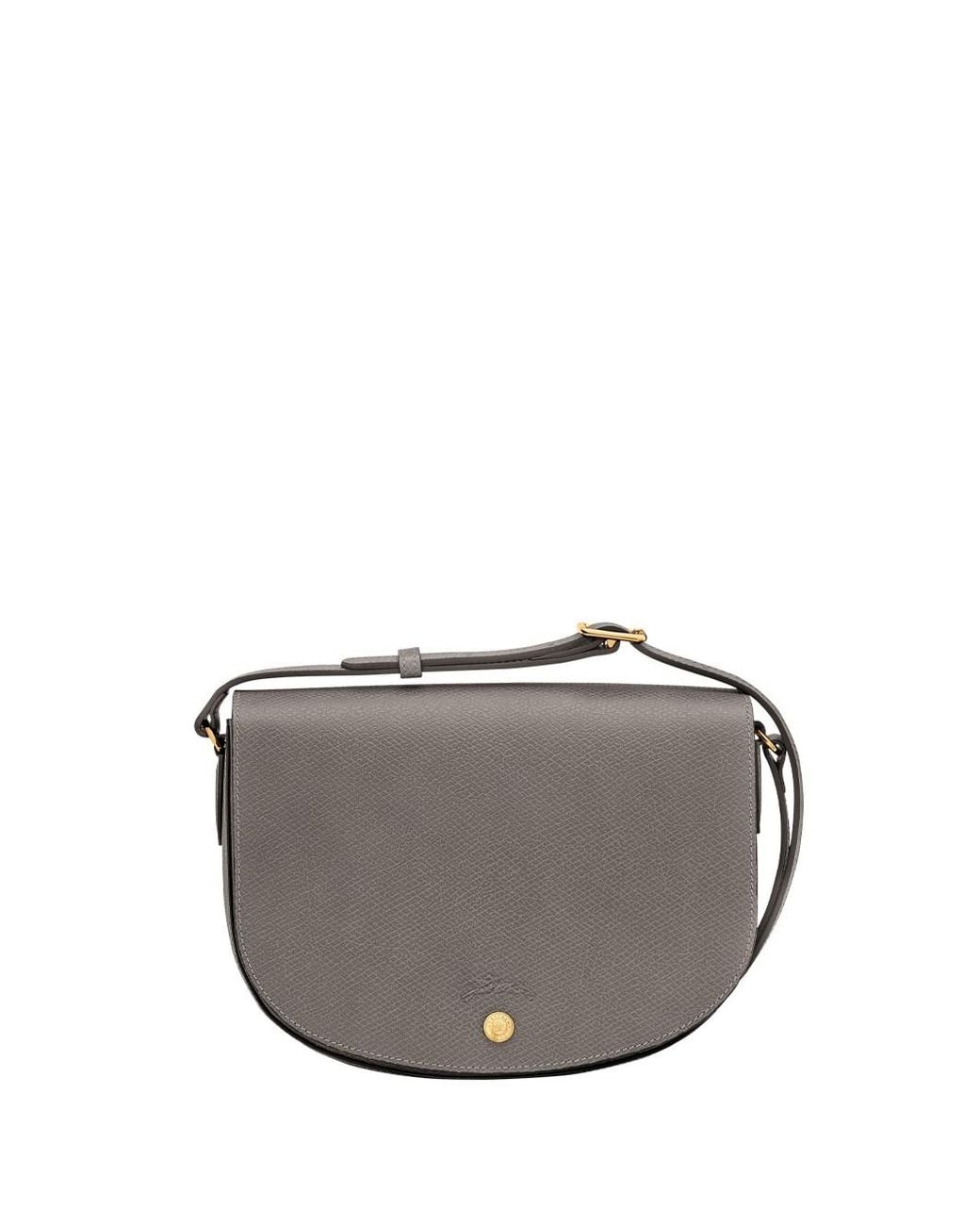 Longchamp Gray 'Epure' Medium Crossbody