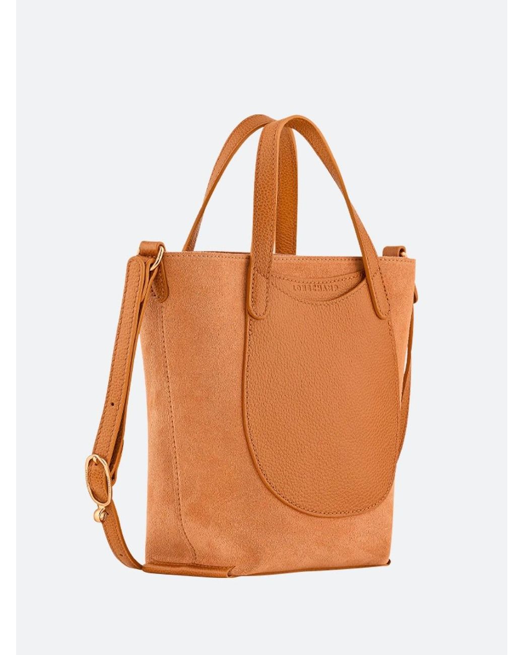 Longchamp White 'Complice Softy' Extra Small Bag