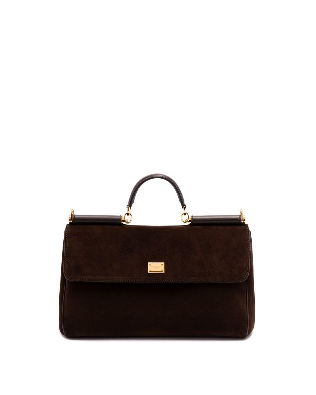 Dolce & Gabbana Black Medium My Sicily Handbag
