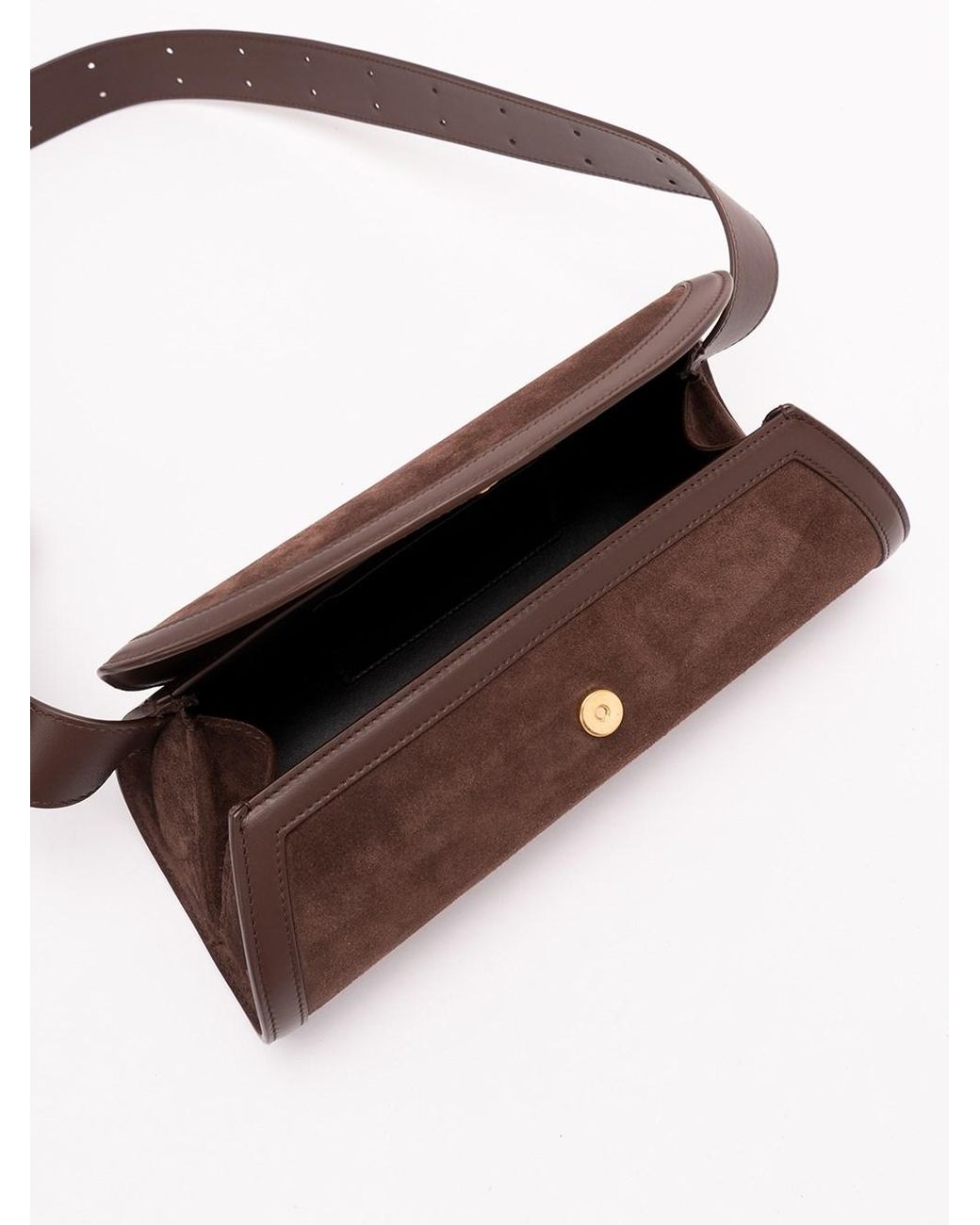 Jil Sander Brown 'Cannolo' Small Bag