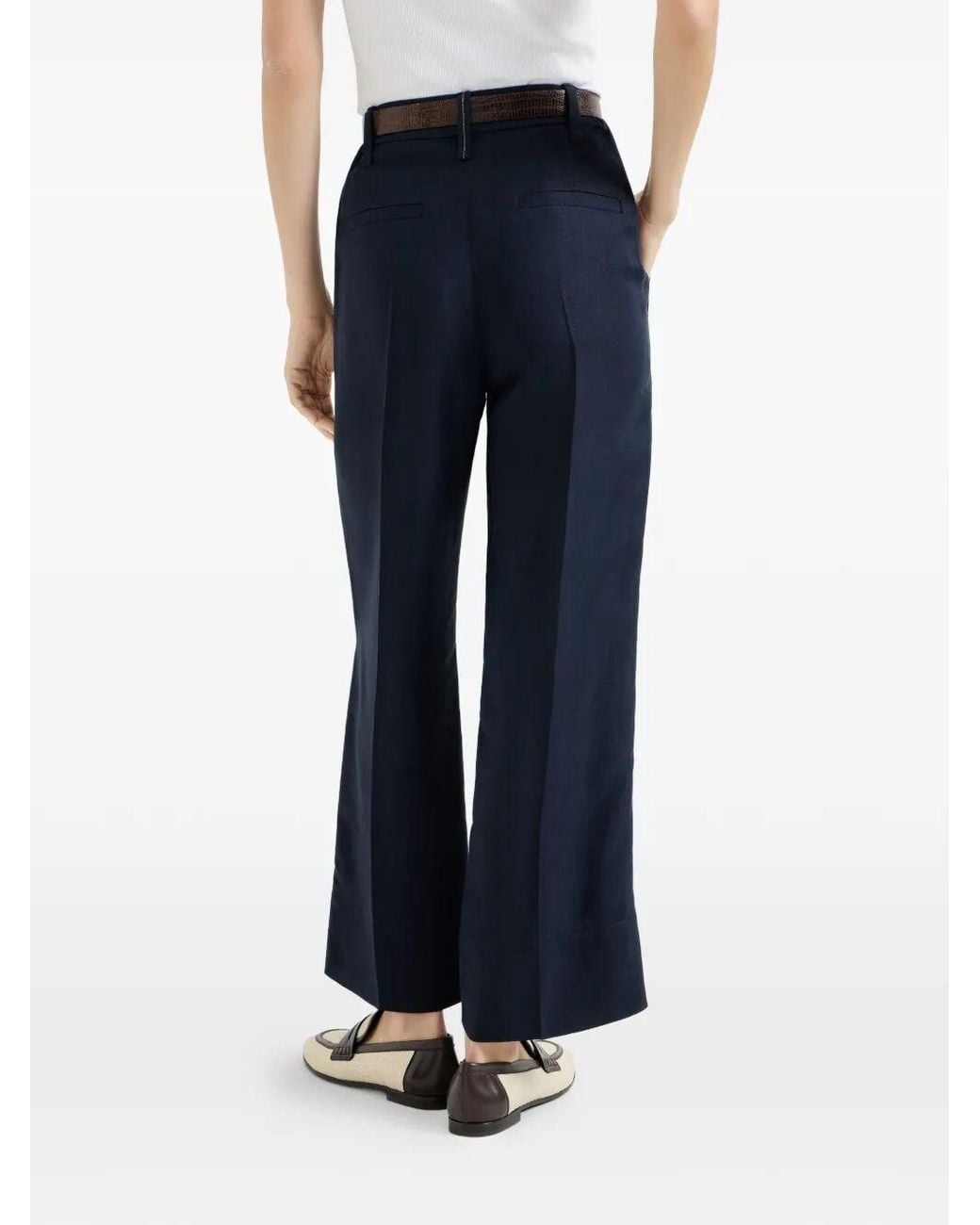 Brunello Cucinelli Blue Pants