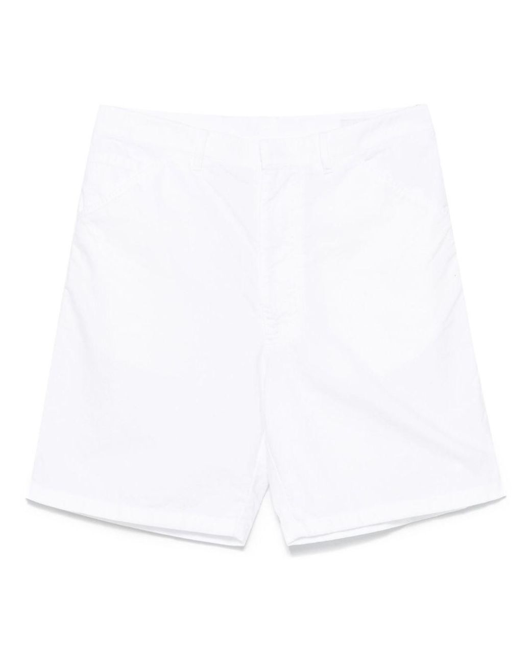 Prada White Cotton Bermudas for men