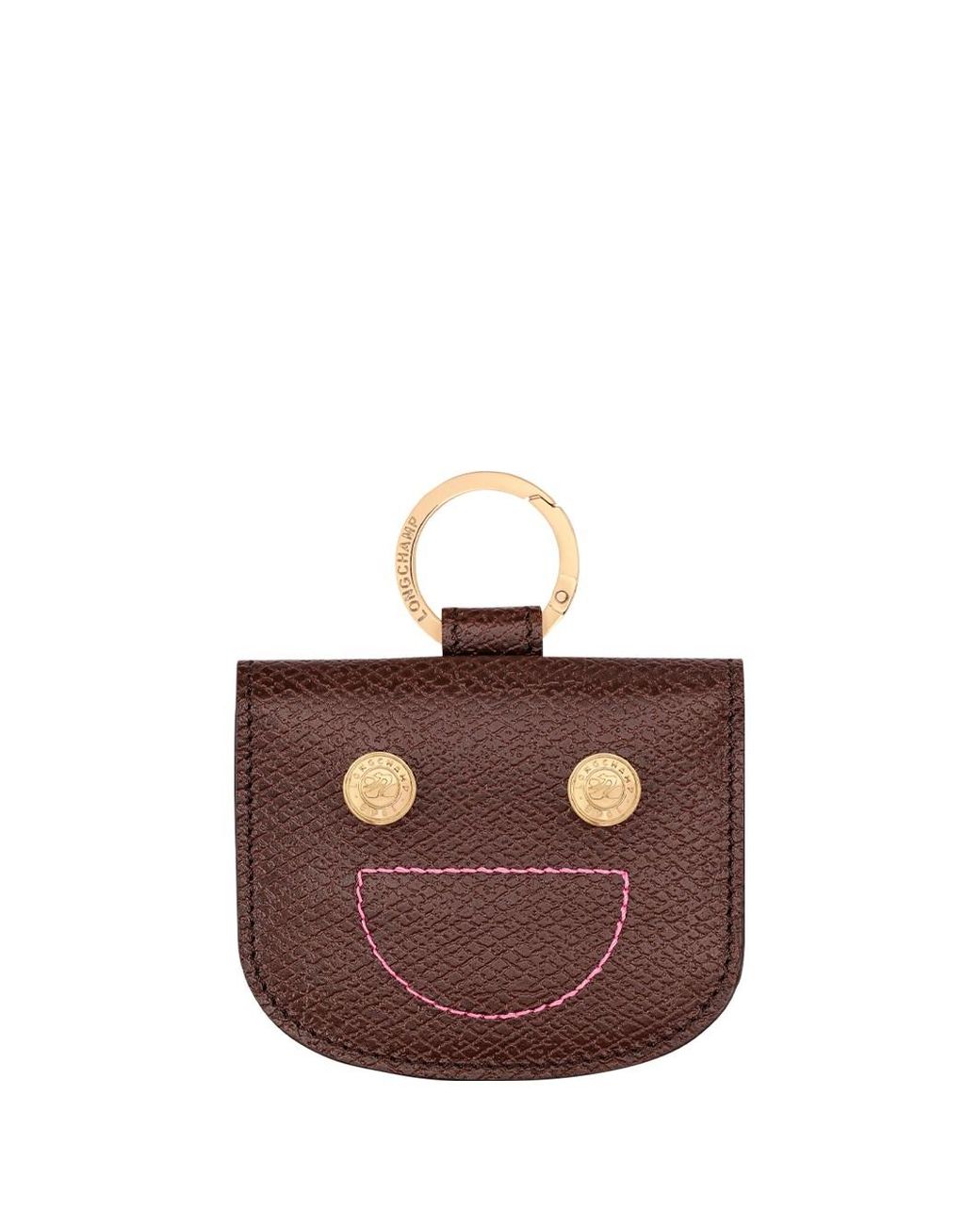 Longchamp Purple Épure Card Holder