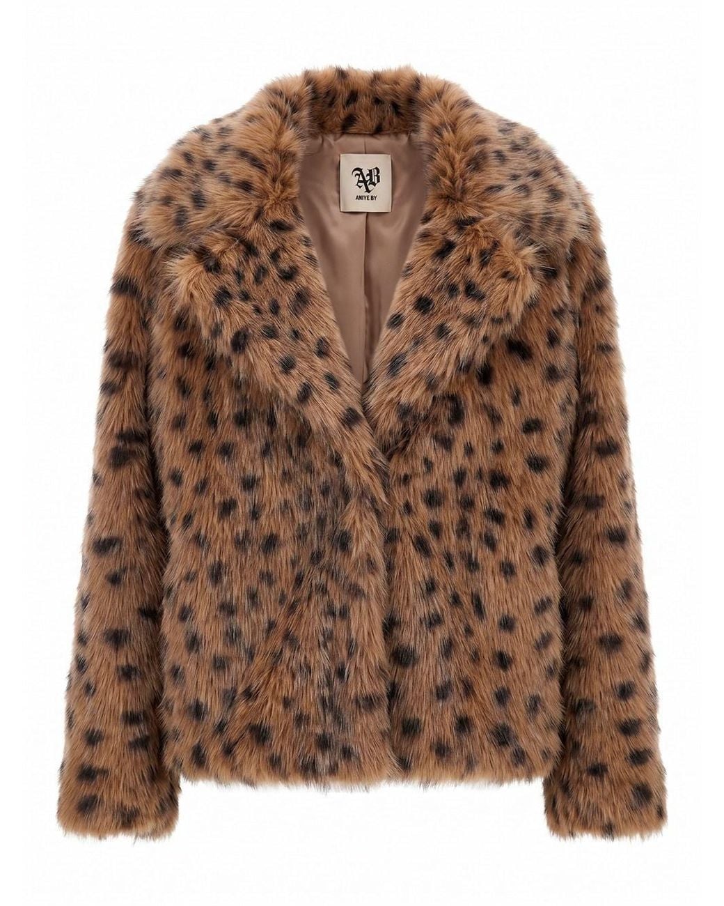 Aniye By Brown Raya Faux Fur Jacket