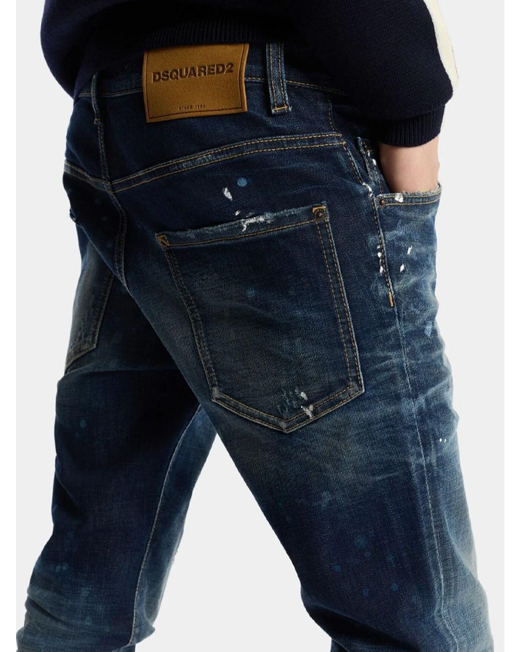DSquared² Blue 'Skater' Jeans 5 Pocket for men