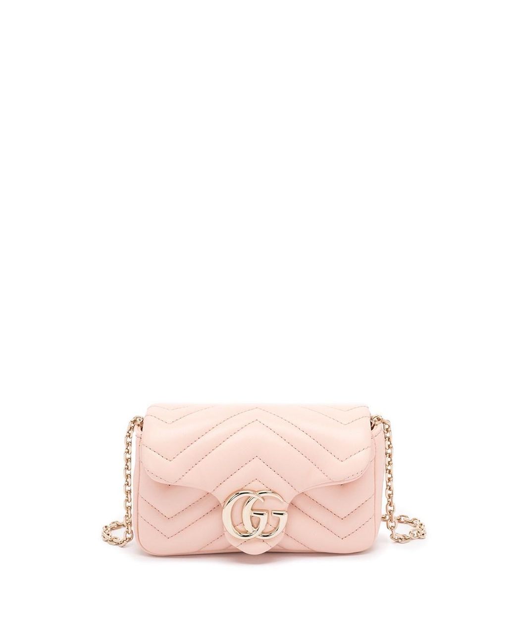 Gucci Pink Gg Marmont Mini Bag