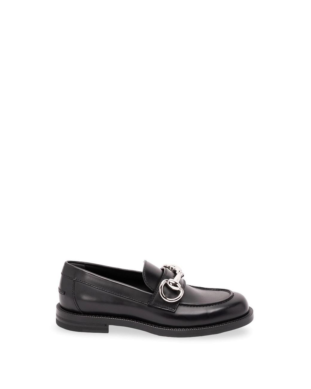 Gucci White Boulevard Loafers