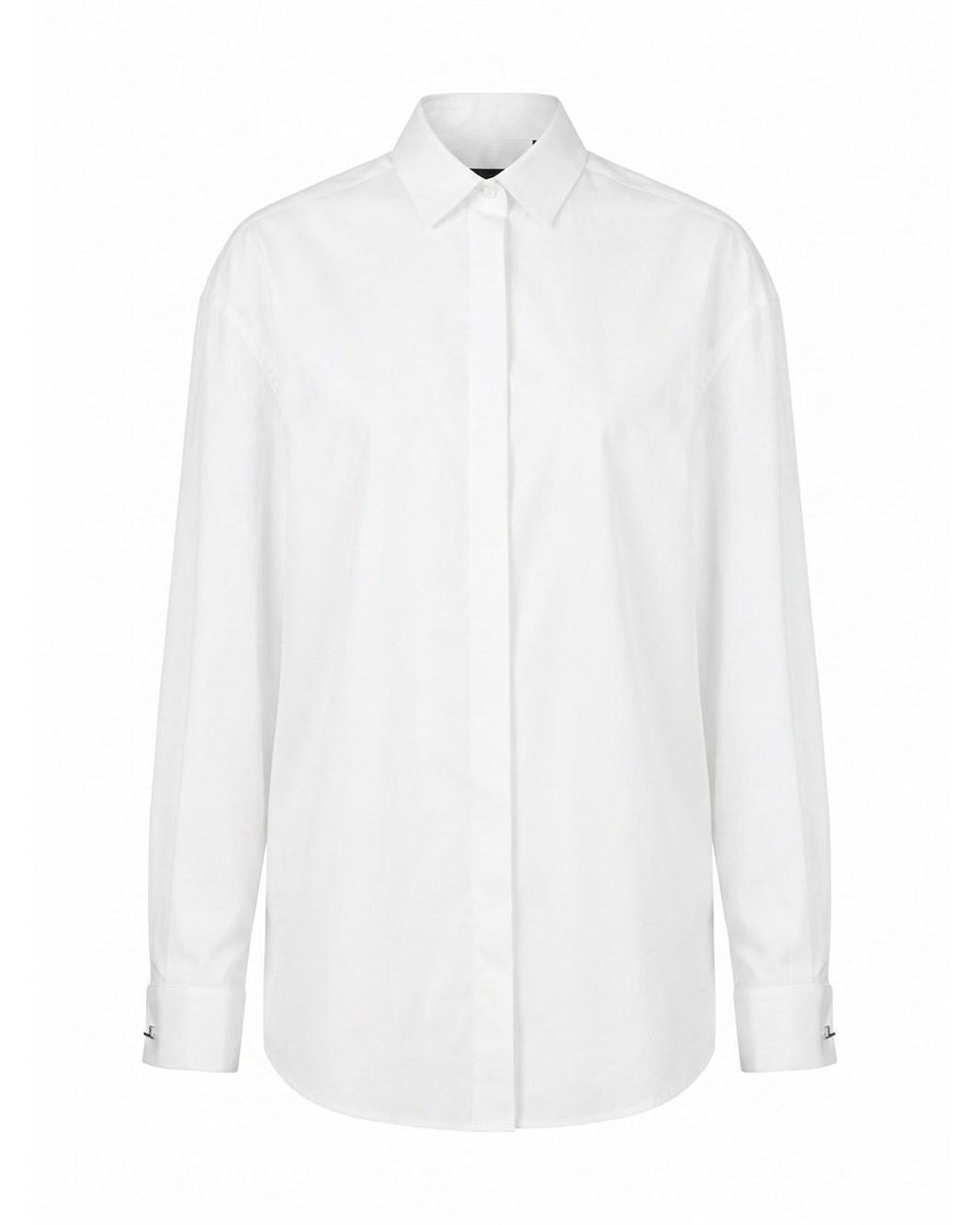 Dondup White Popeline Shirt