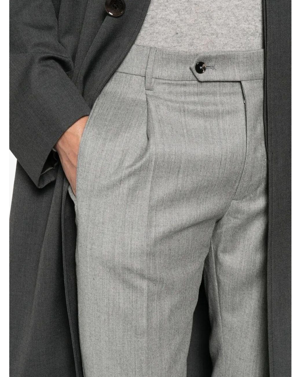 Berwich Gray Pants for men