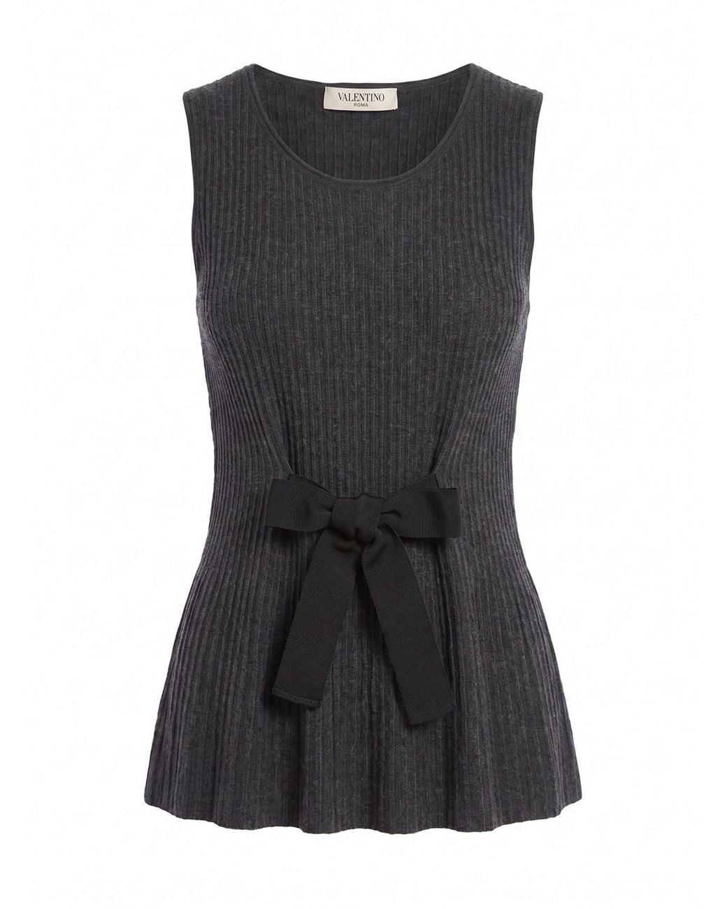 Valentino Garavani Black Knit Top