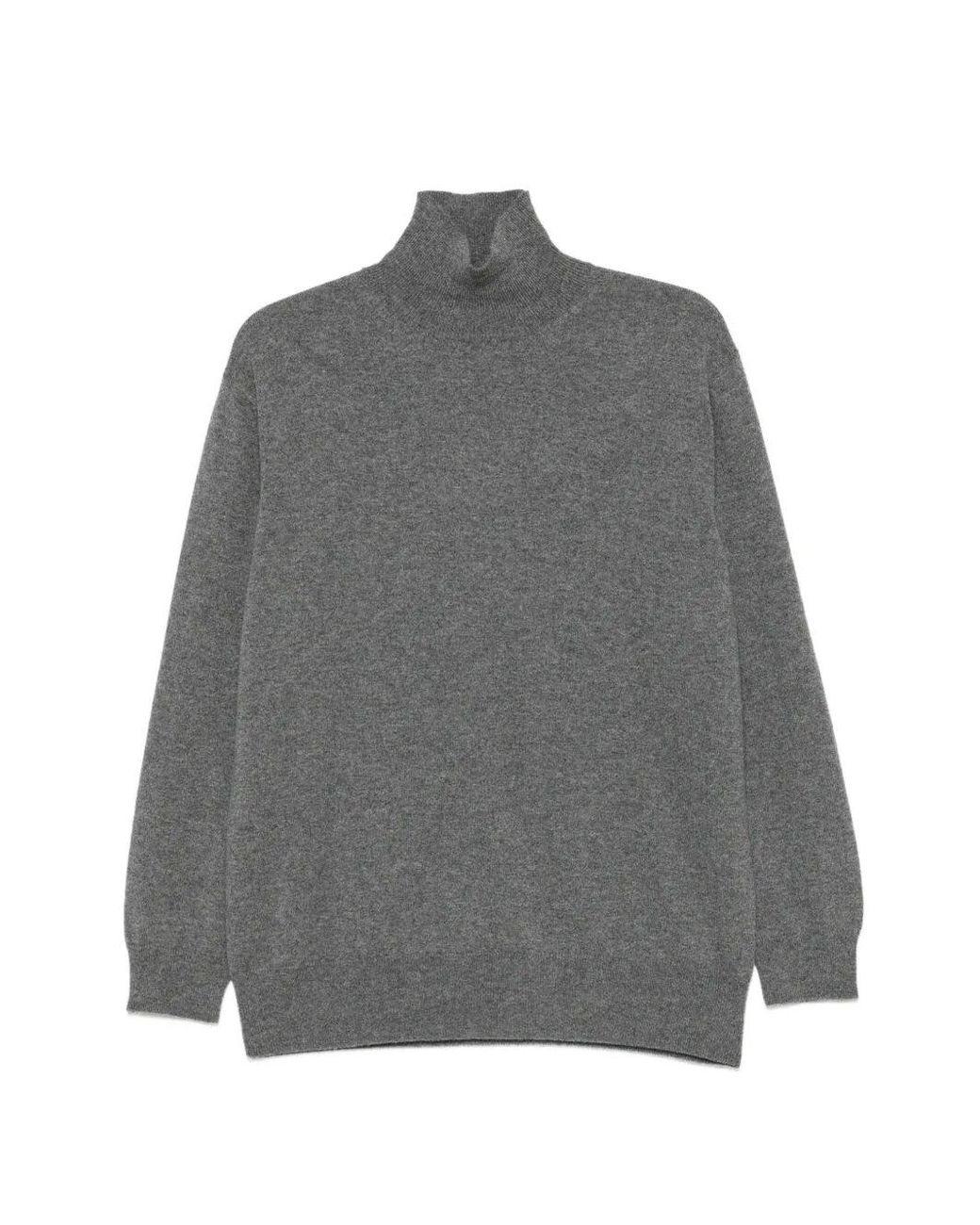 Malo Gray Turtle Neck Sweater