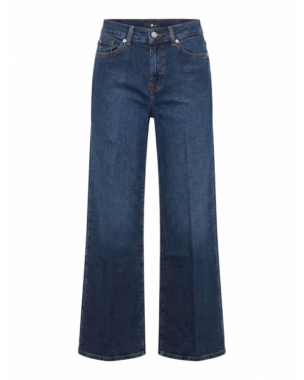 7 For All Mankind Blue 'Lotta' Tailorless Jeans