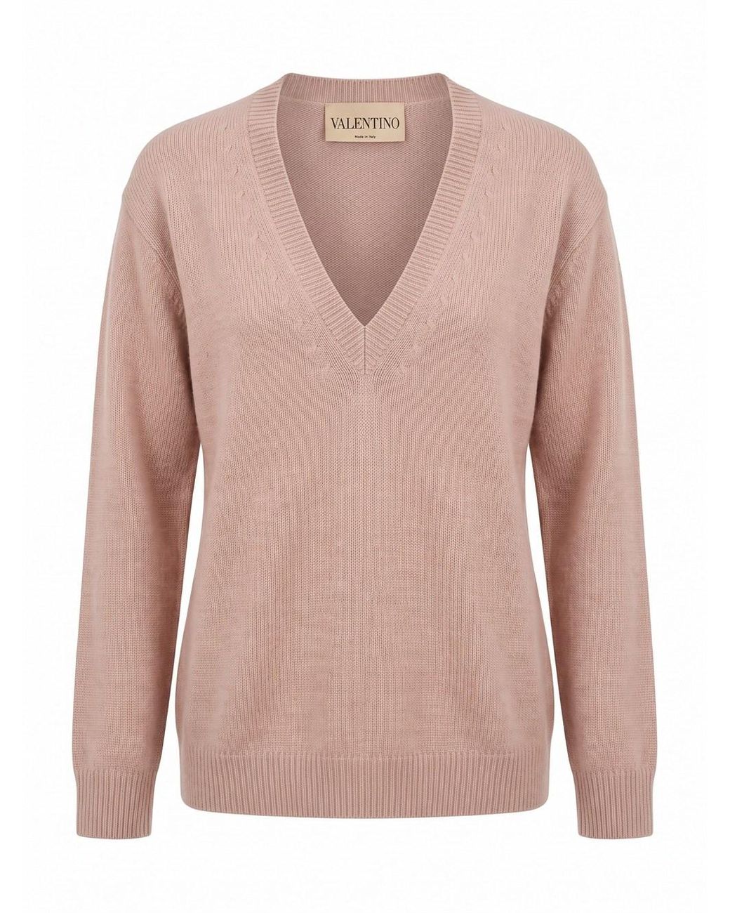 Valentino Garavani Pink Cashmere Jumper