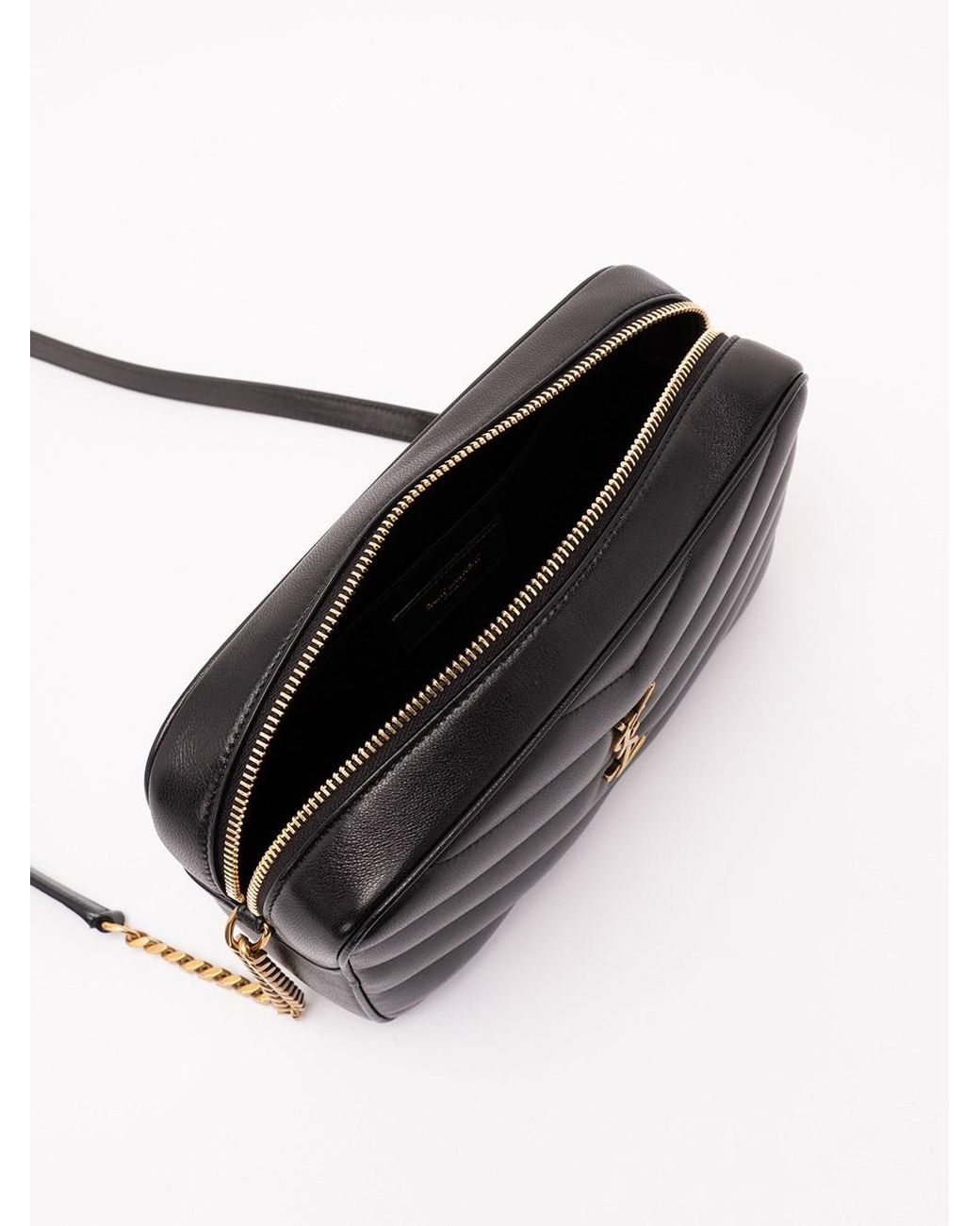 Saint Laurent Black 'Loulou' Camera Bag