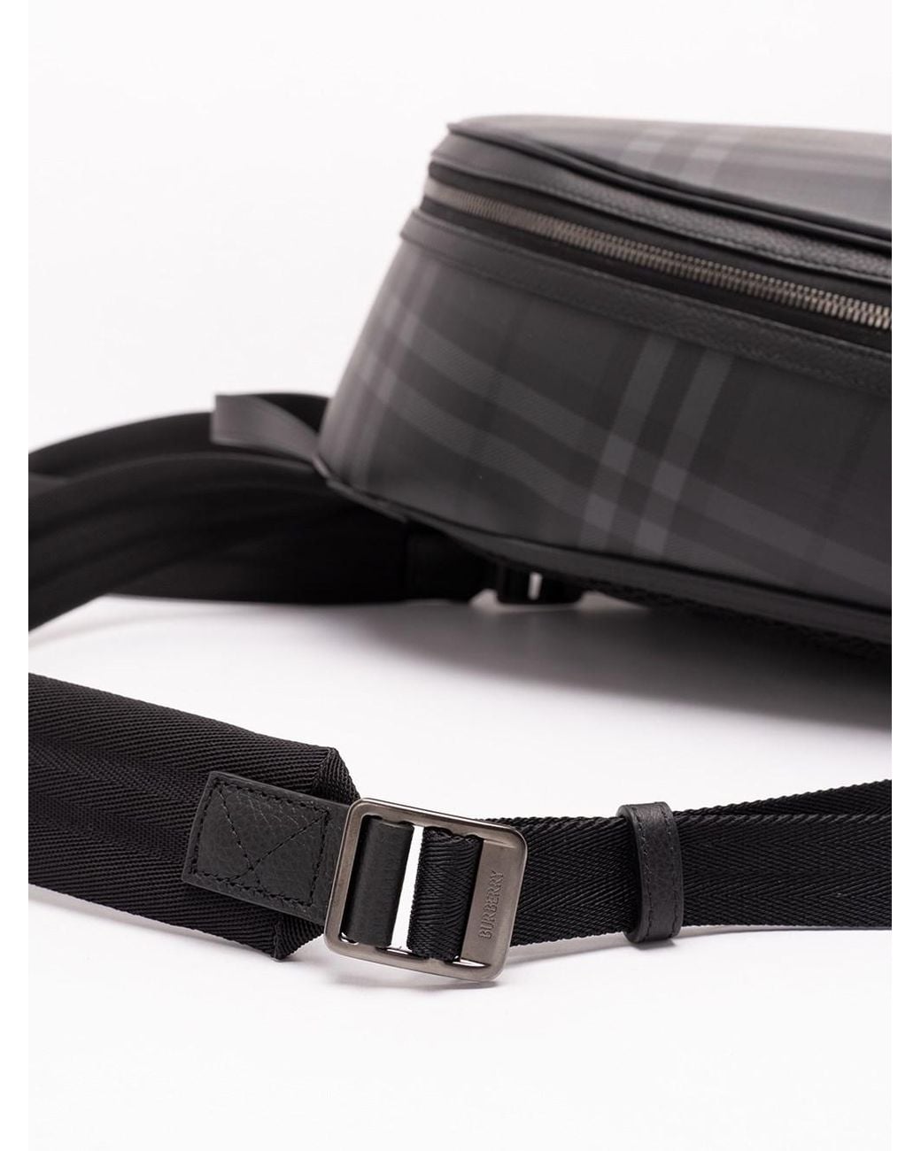 Burberry Black Zip Backpack for men