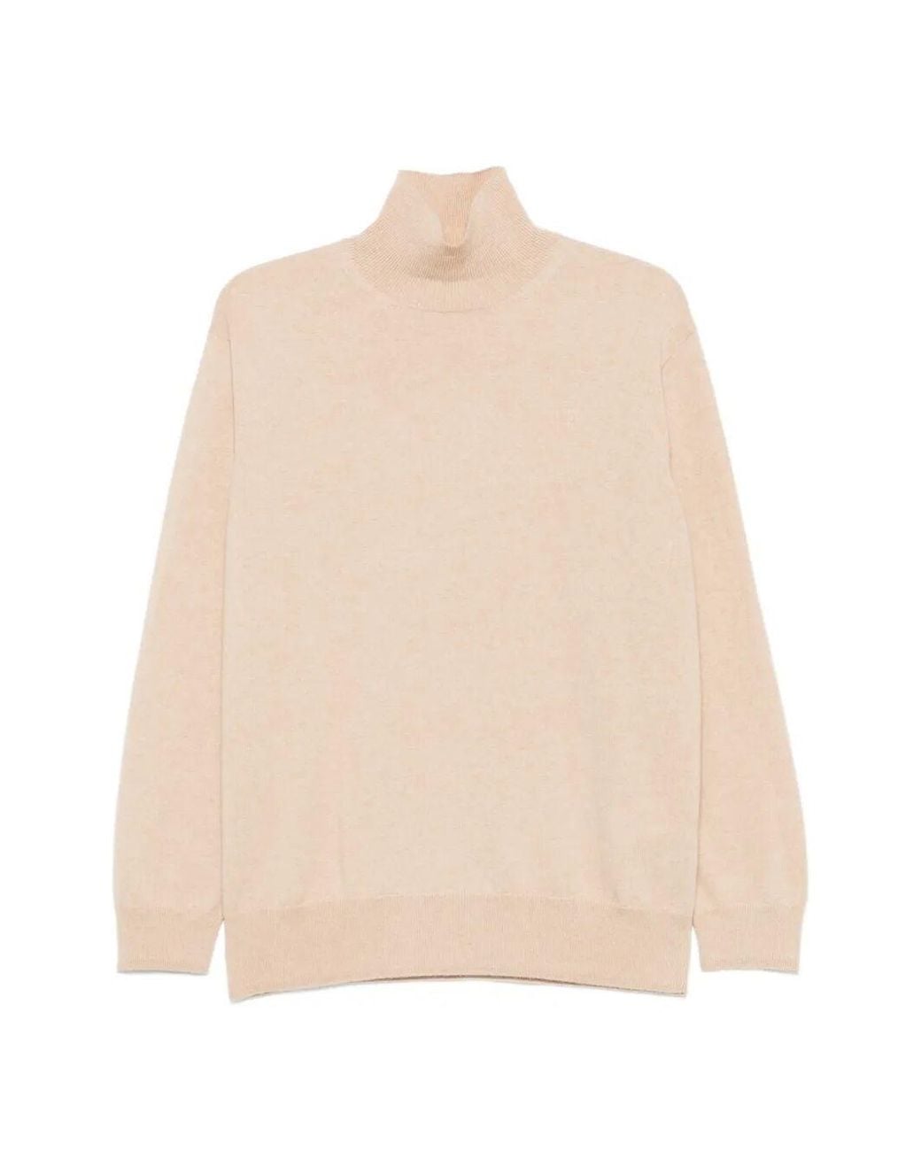 Malo Natural Turtle Neck Sweater