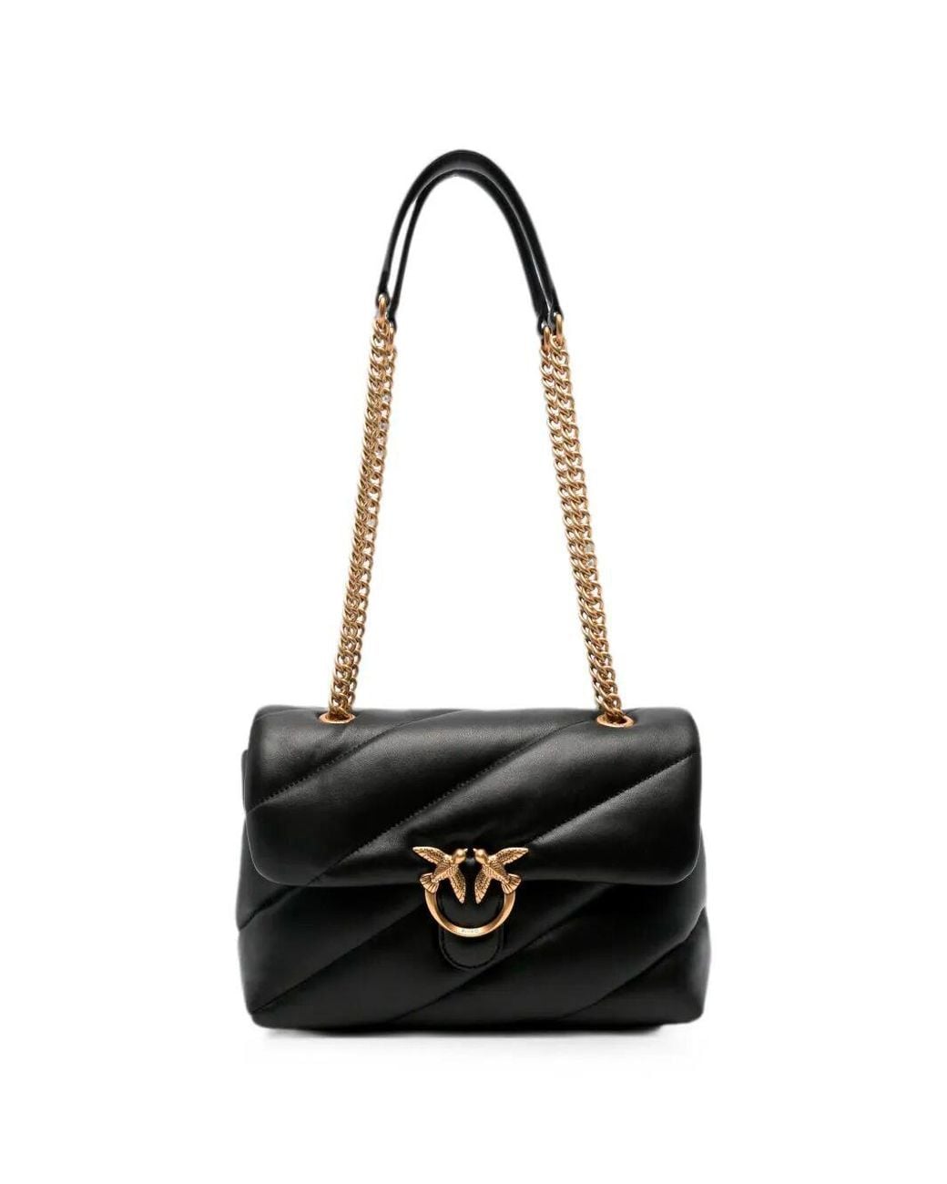 Pinko Black Love Puff Classic Small Bag