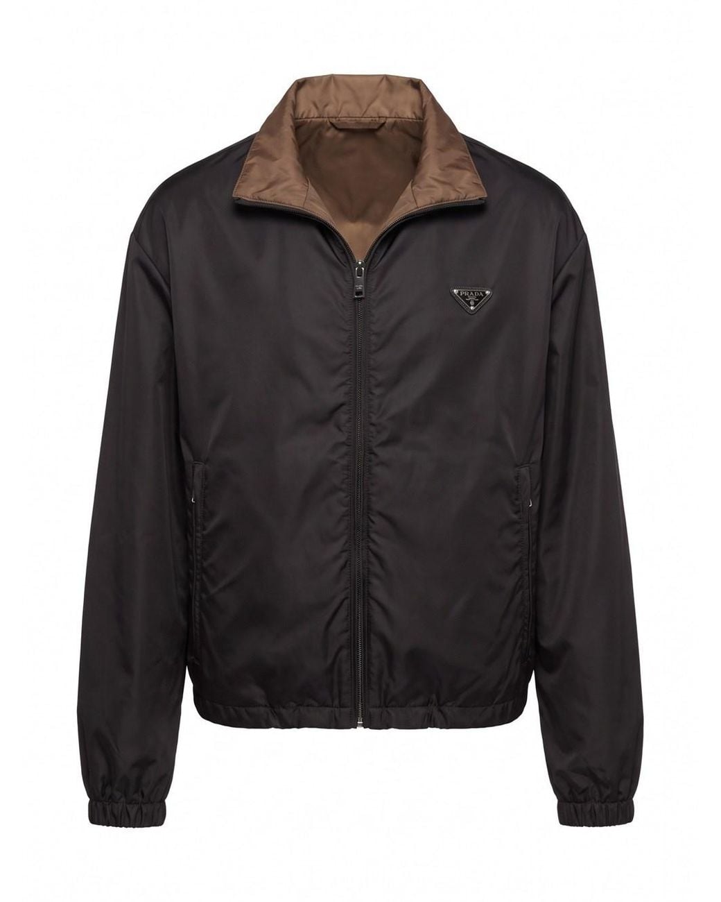 Prada Brown Re-Nylon Jacket for men