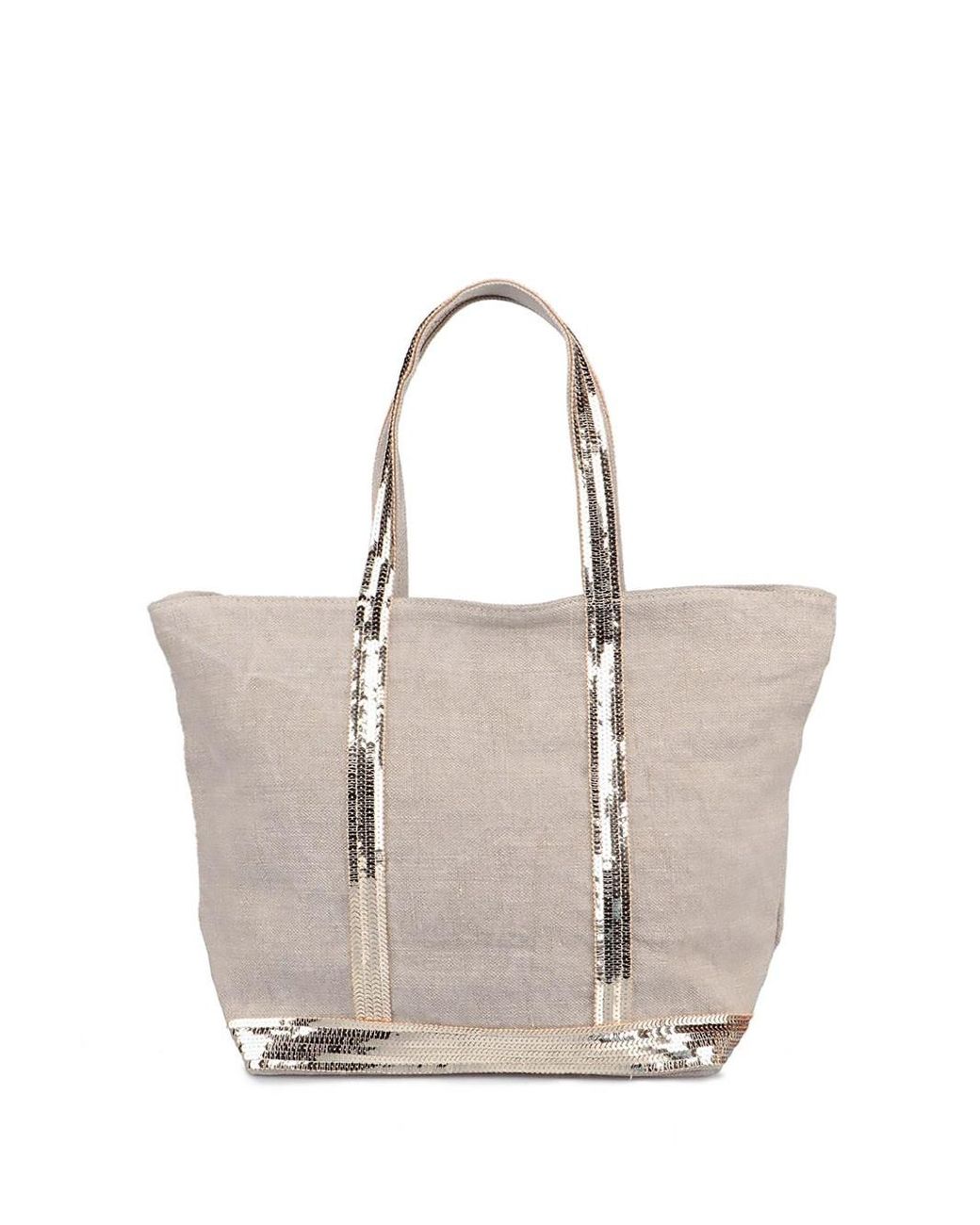 Vanessa Bruno Cabas Moyen Zip in Natural | Lyst