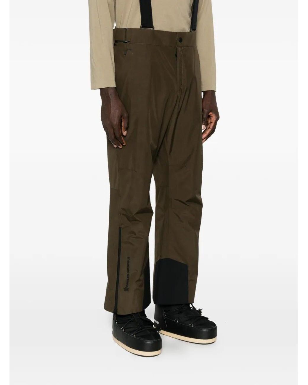 Moncler White Ski Pants for men