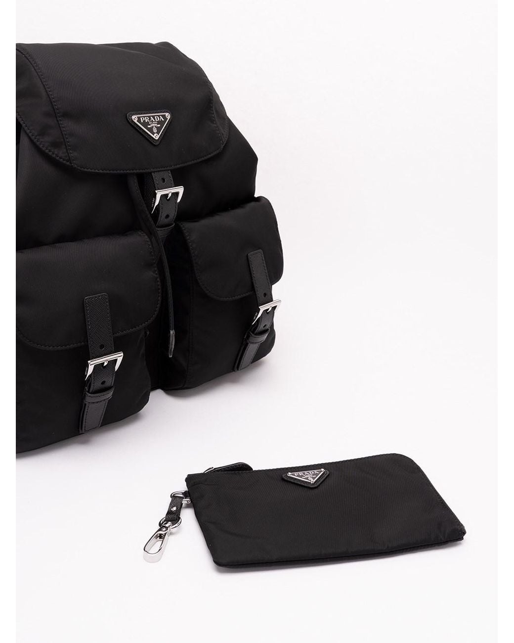 Prada Black Medium Re-Nylon Backpack