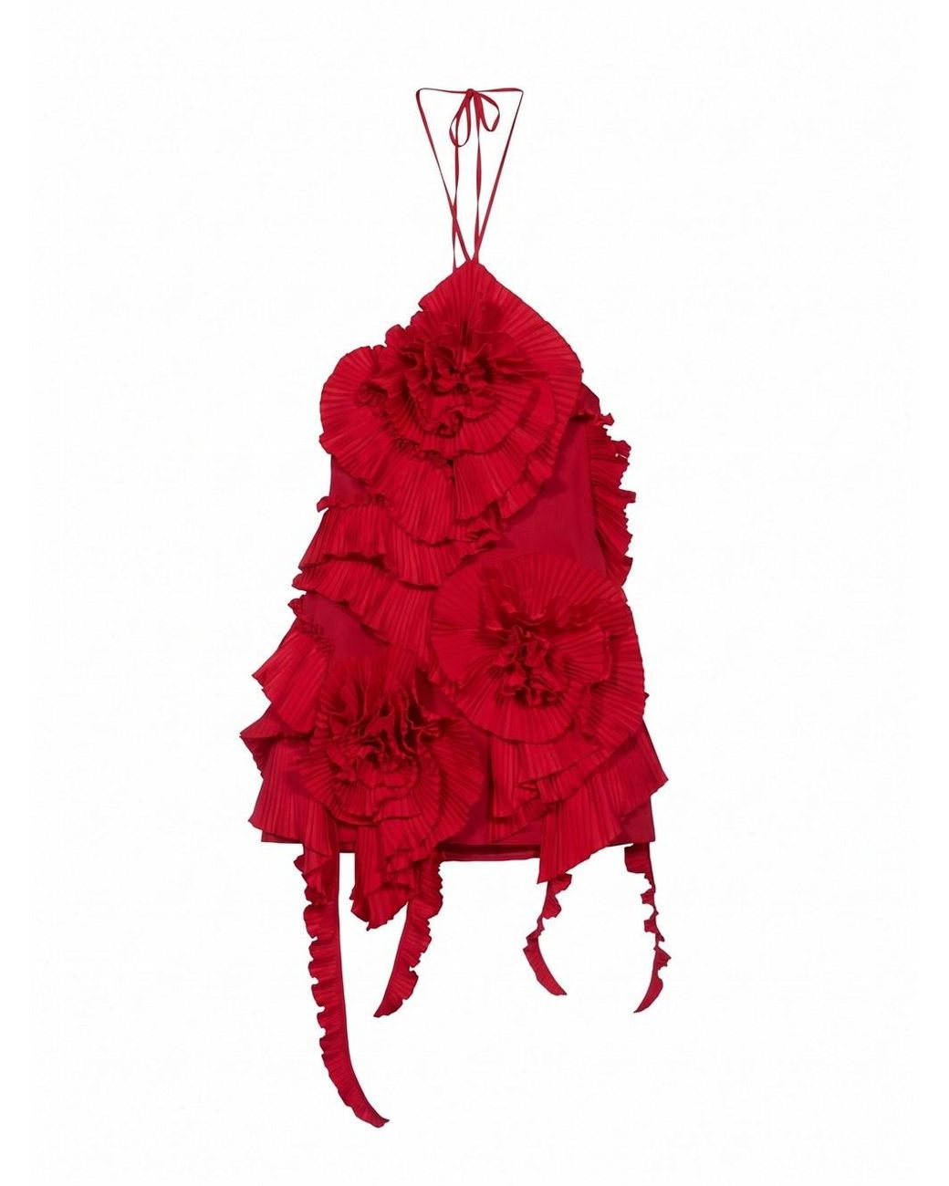 Blumarine Red Mini Dress