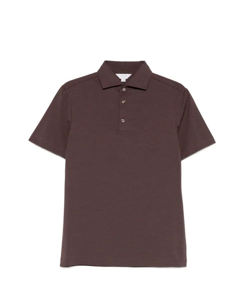 Malo Purple Short Sleeve Polo for men