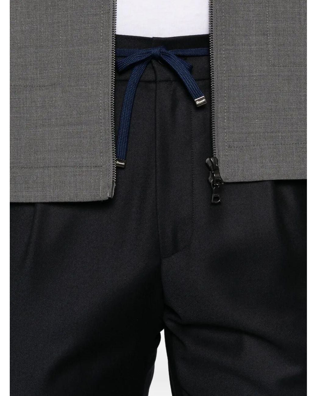 Drumohr Black Pants for men