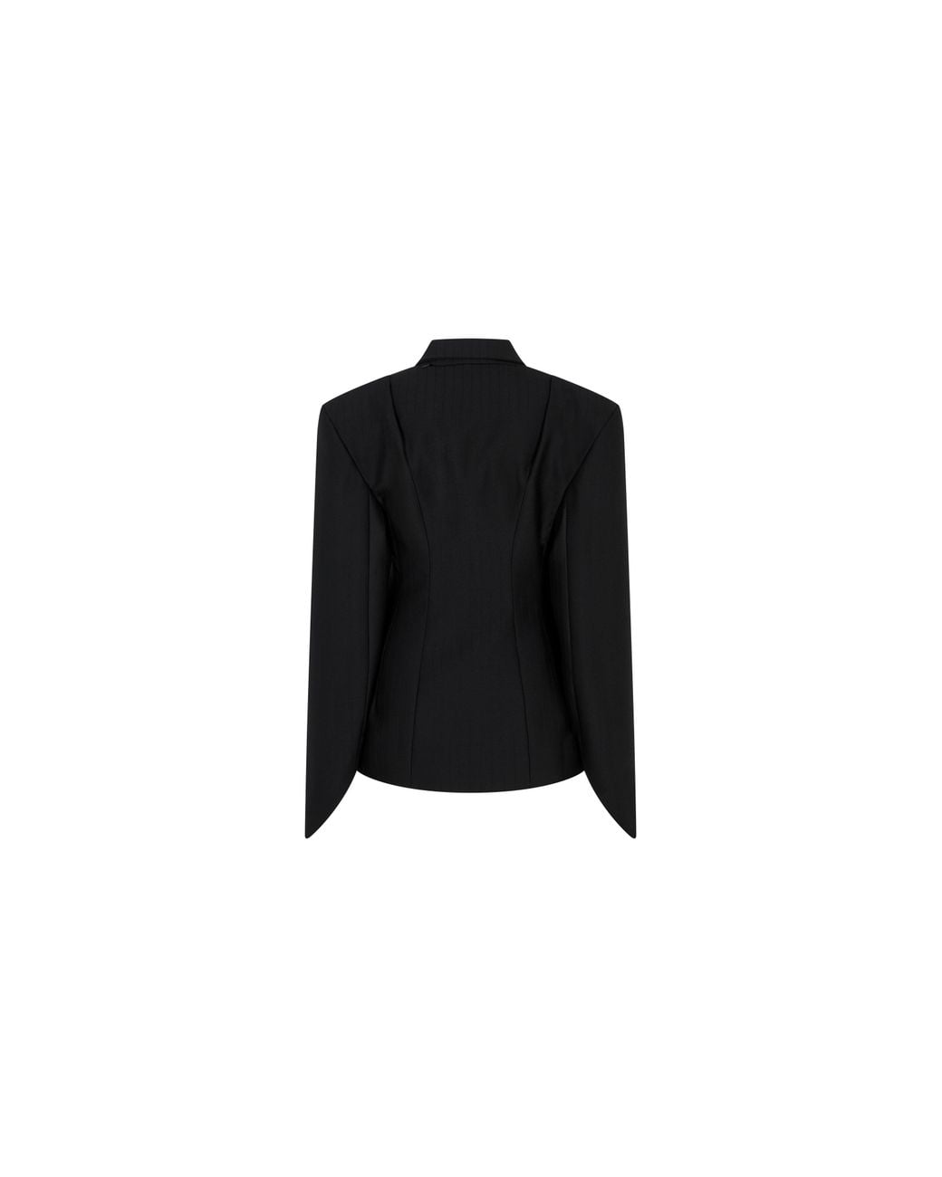 SRVC Studio Black Inverse Tailored Jacket