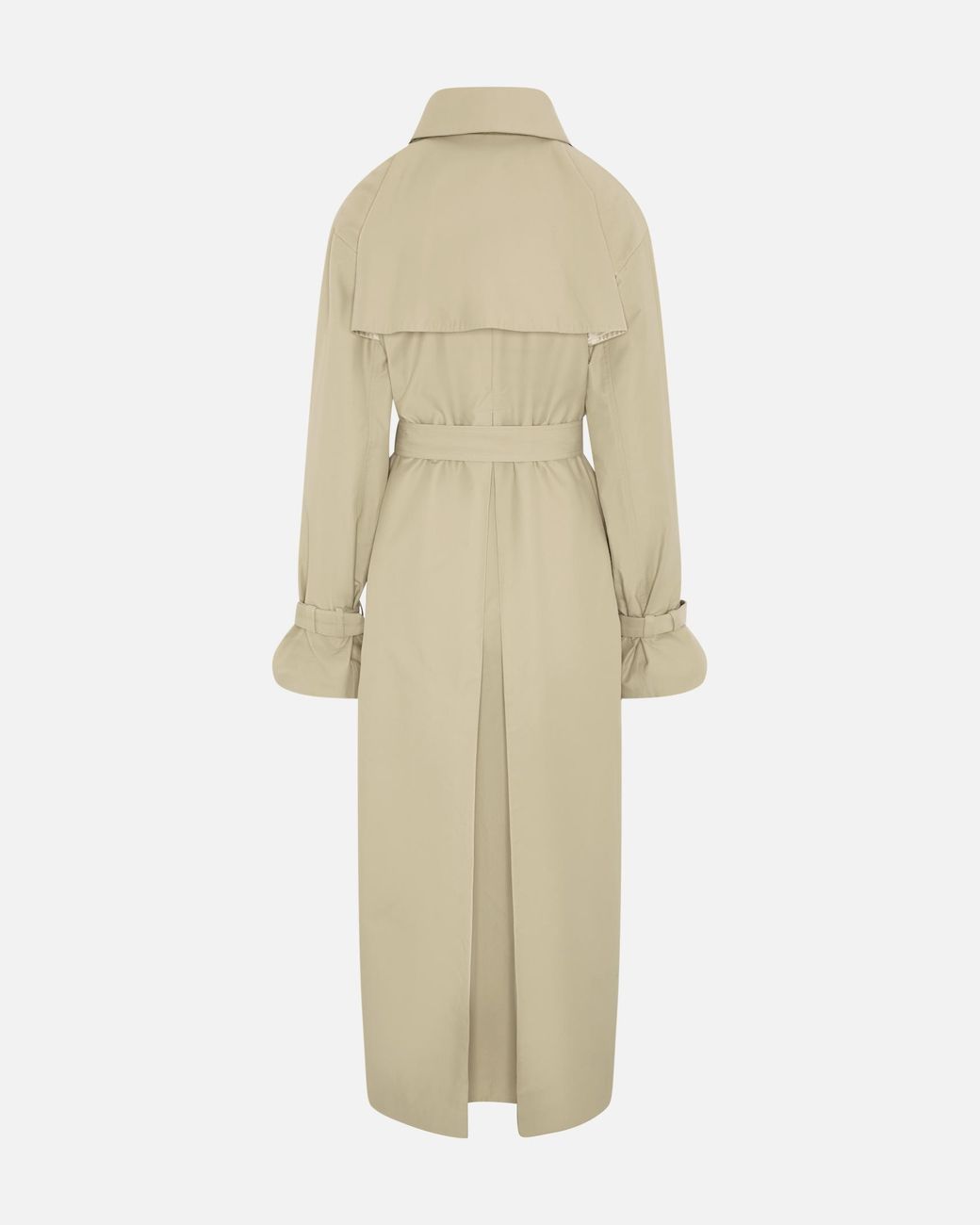 SRVC Studio White Seren Trench Coat Light
