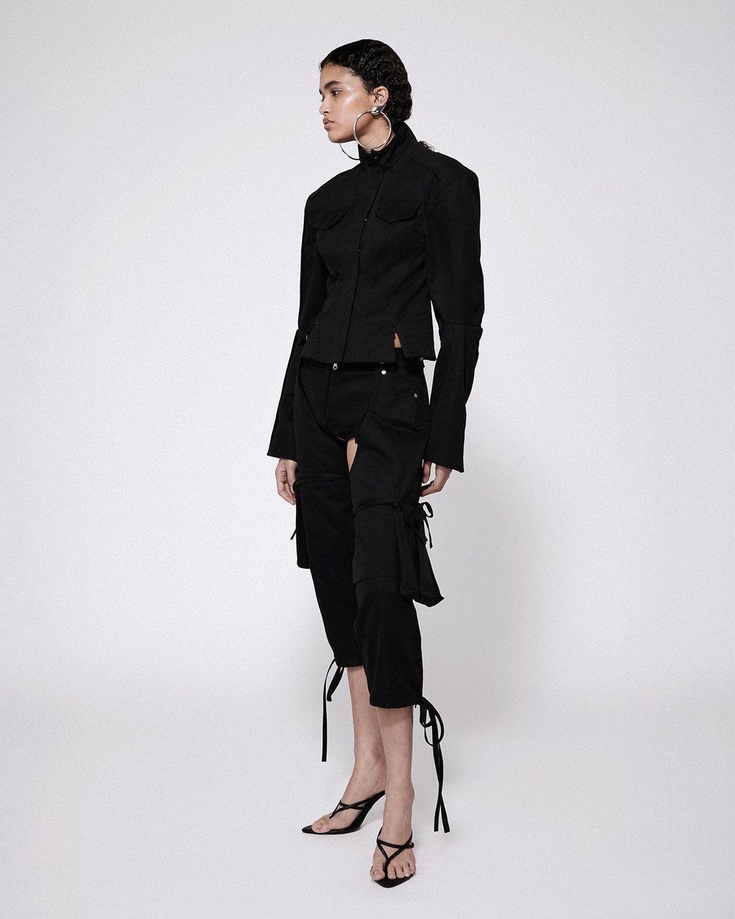 SRVC Studio Black Bella Jacket
