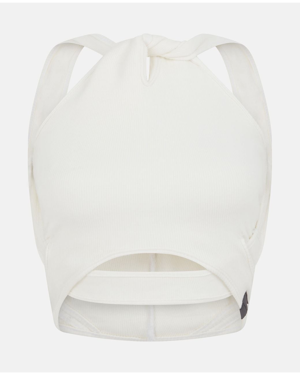 SRVC Studio Gray Asuka Bralette Rib Jersey